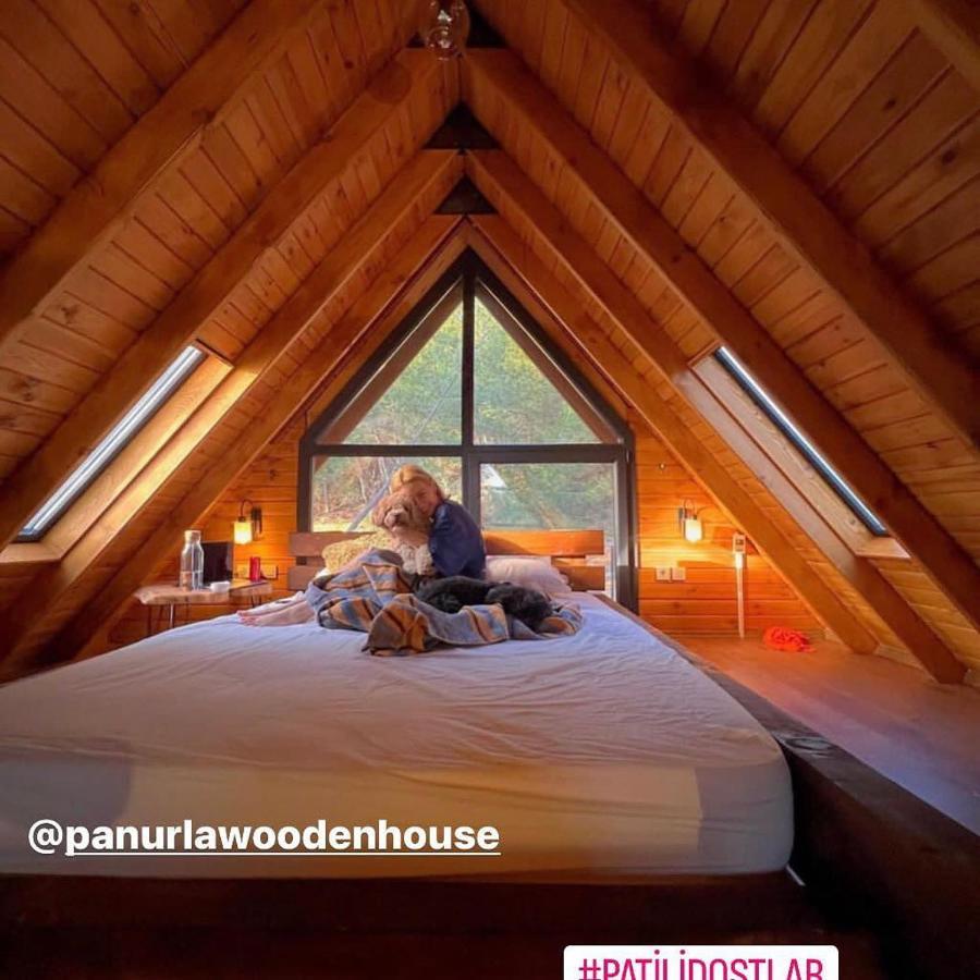 Panurlawoodenhouse Oezel Havuz& Sauna Mavi Eksteriør bilde